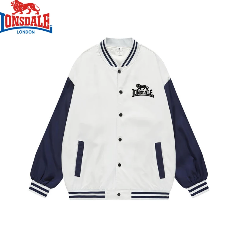 Embroidery LONSDALE New Sweatshirts Autumn and Winter Sweatshirt High Quality Men Tops Male Hip Hop Pullover Jacket