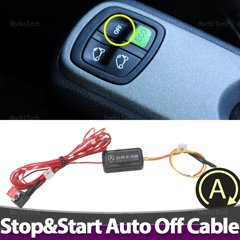 Car Automatic Start Stop Engine System off Eliminator Start Canceller Plug Cable Memory Mode For Benz Smart Fortwo 451 2007-2014