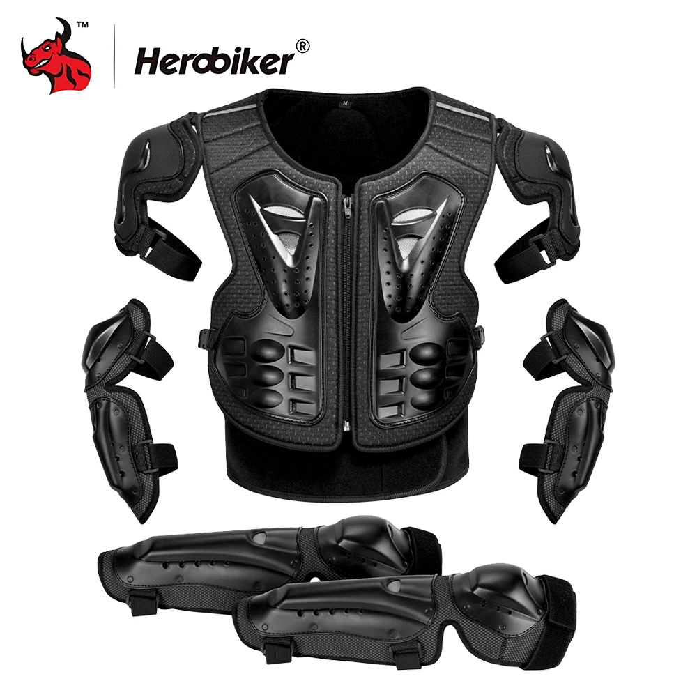 

Adult Motorcycle Armor Anti Fall And Anti-collision Chest Back Knee Elbow Protection Extreme Sports Protection Equipment