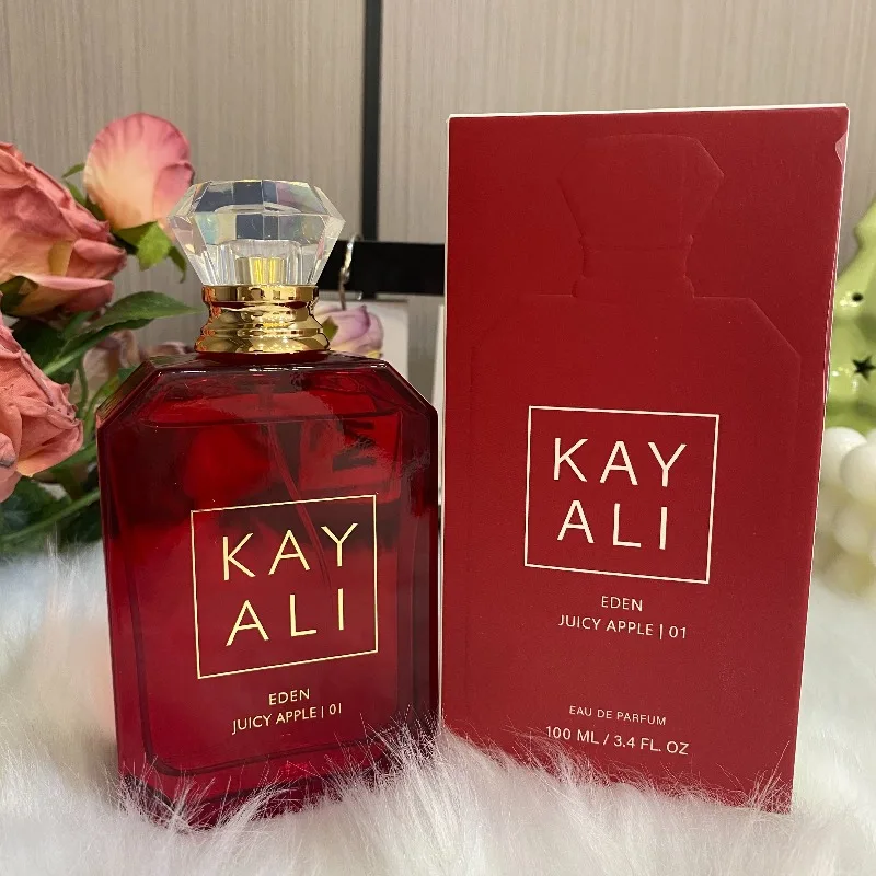 KAYALI 28 Perfume unisex 100 ml de larga duración fresco suave elegante floral afrutado fragancia natural cinco aromas Eden lichi espumoso