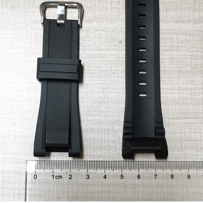 Uhrenarmband für Casio G-SHOCK Uhrenarmband für GST-S100 S110 S210 S300 W300 B100 Silikon-Uhrenband Herrenarmbänder 26 * 14mm – Detail 6