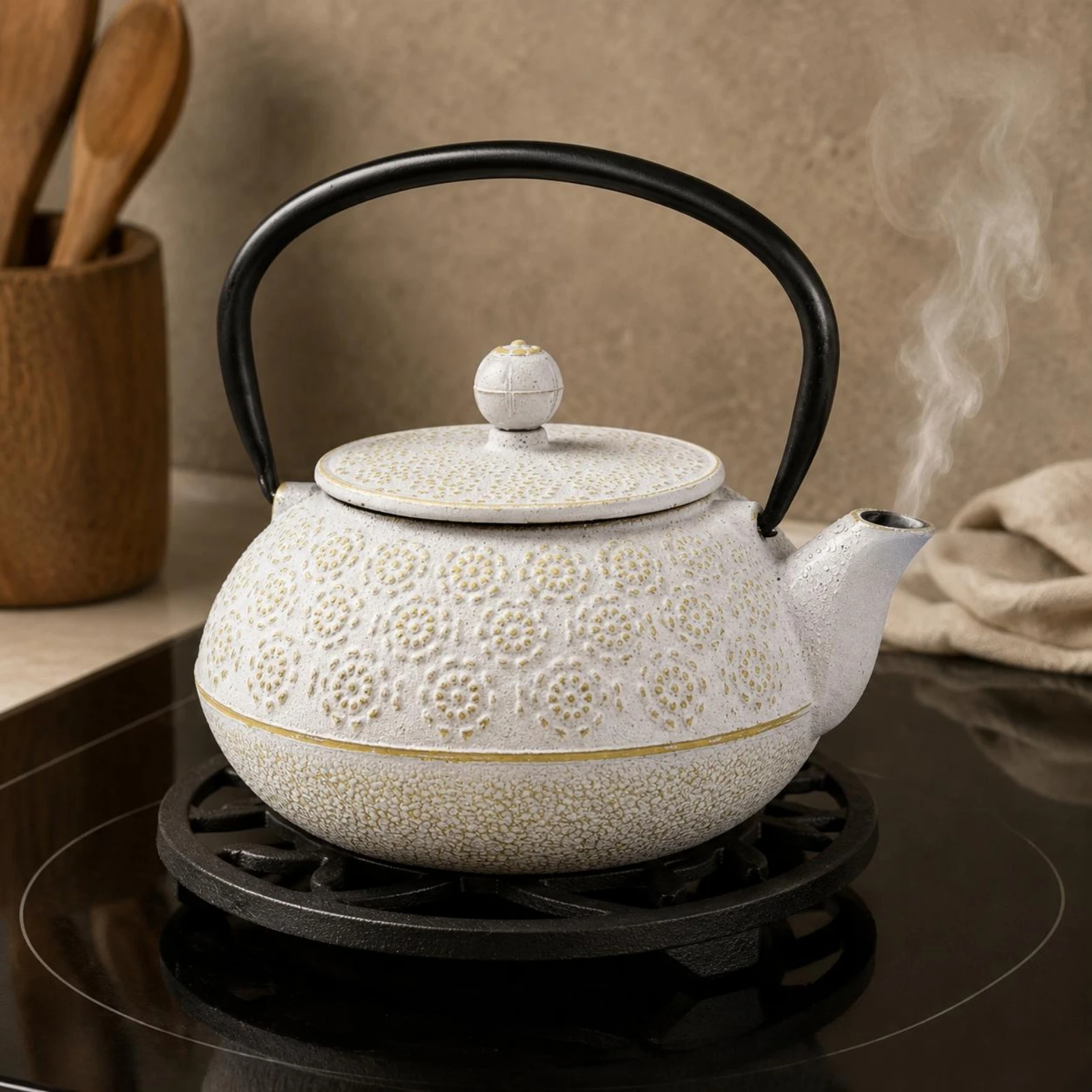 Dökme Demir Çaydanlık Benekli  - Cast Iron Skillet incelemesi ve fiyatı