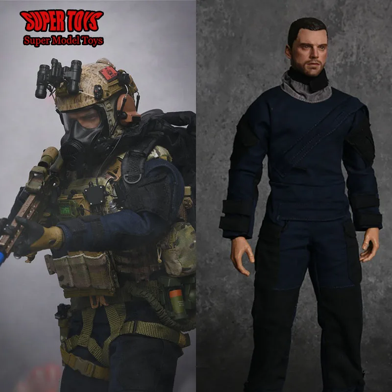 

Original Easy&Simple ES 26054C 1/6 Scale CBRN Commando Unit Army Soldier Combat Control Team Operator 12" Full Set Action Figure