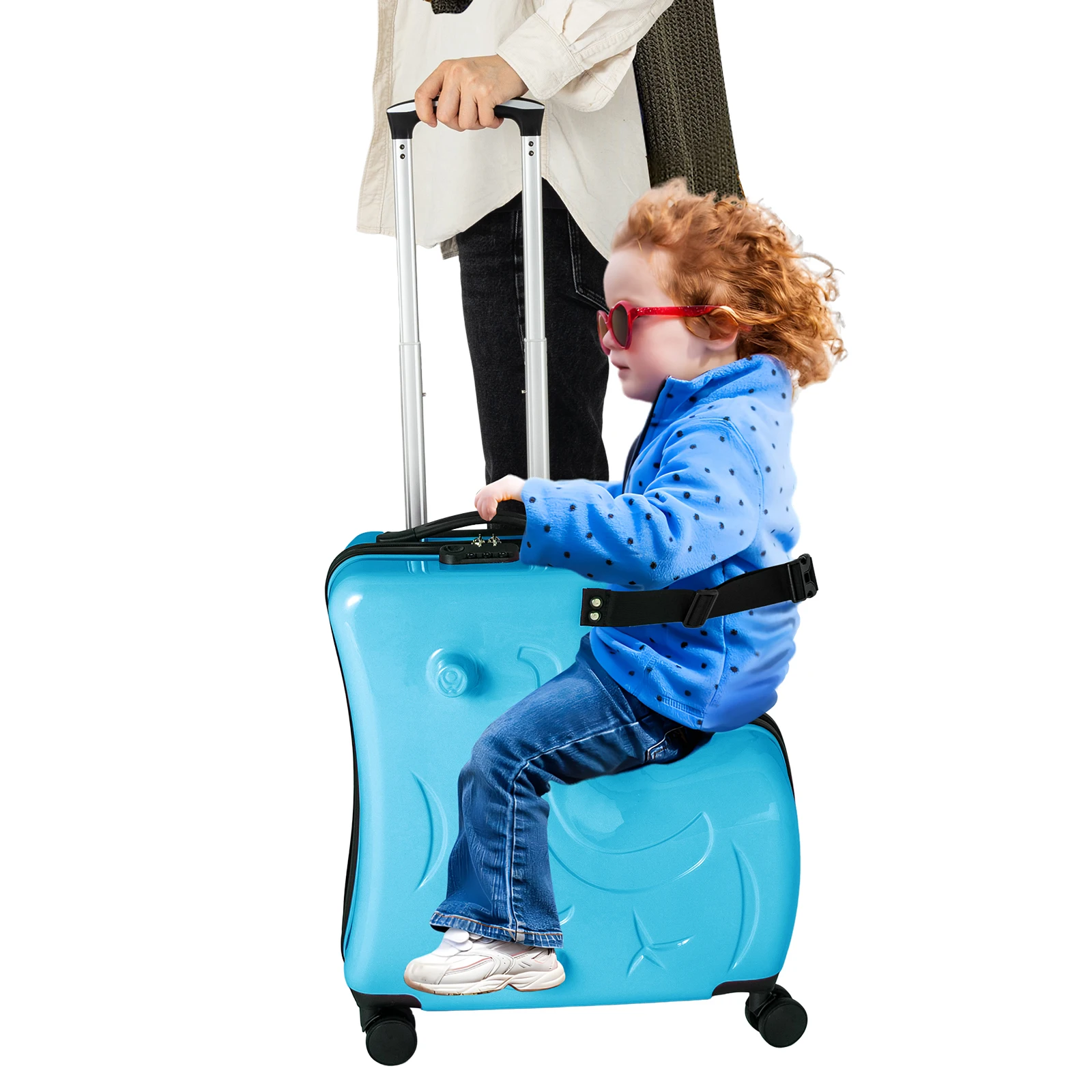 

Portable Children's Travel Thickening Trolley Case, Kids Luggage