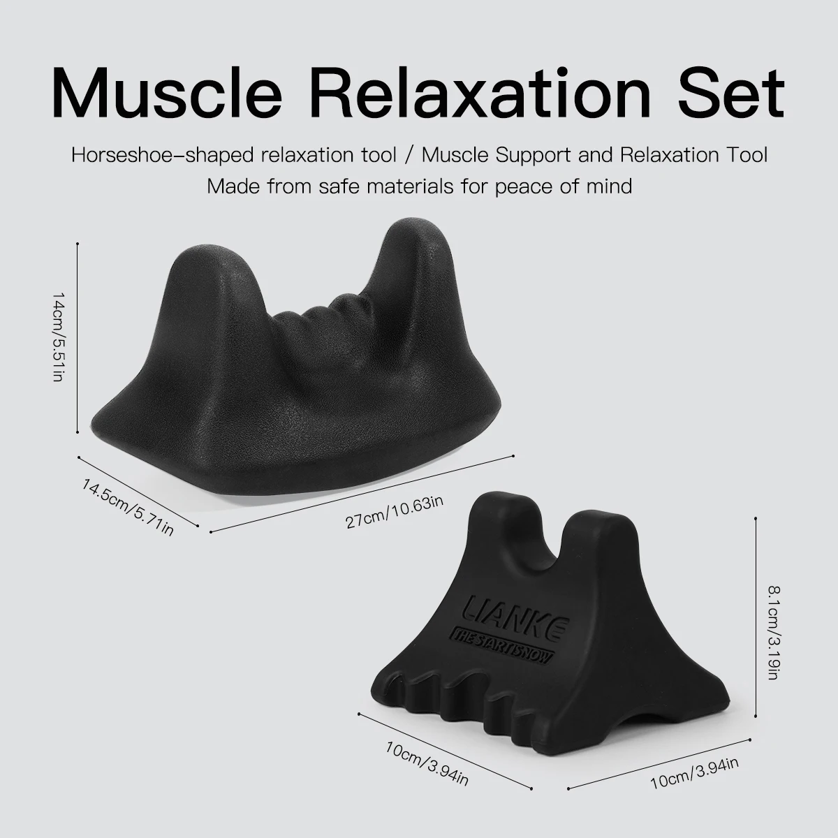 The Eight--Style Lower Back Massager and the 3-in-1 Massager Set，helping to relieve muscle soreness throughout the body.