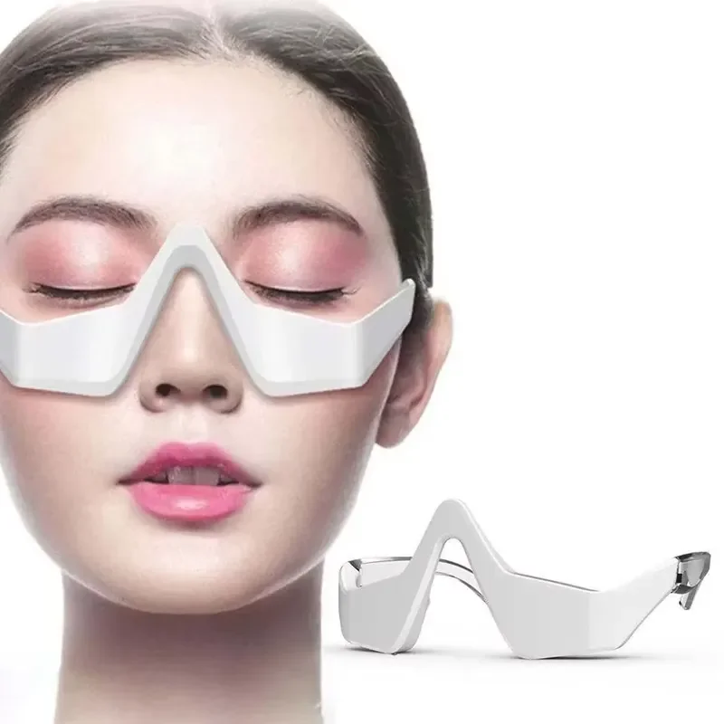【CHIMU HOME】 Sunpower 3D LED Red Light Therapy Eye Massager Micro-Current Vibration Accessories make freight difference