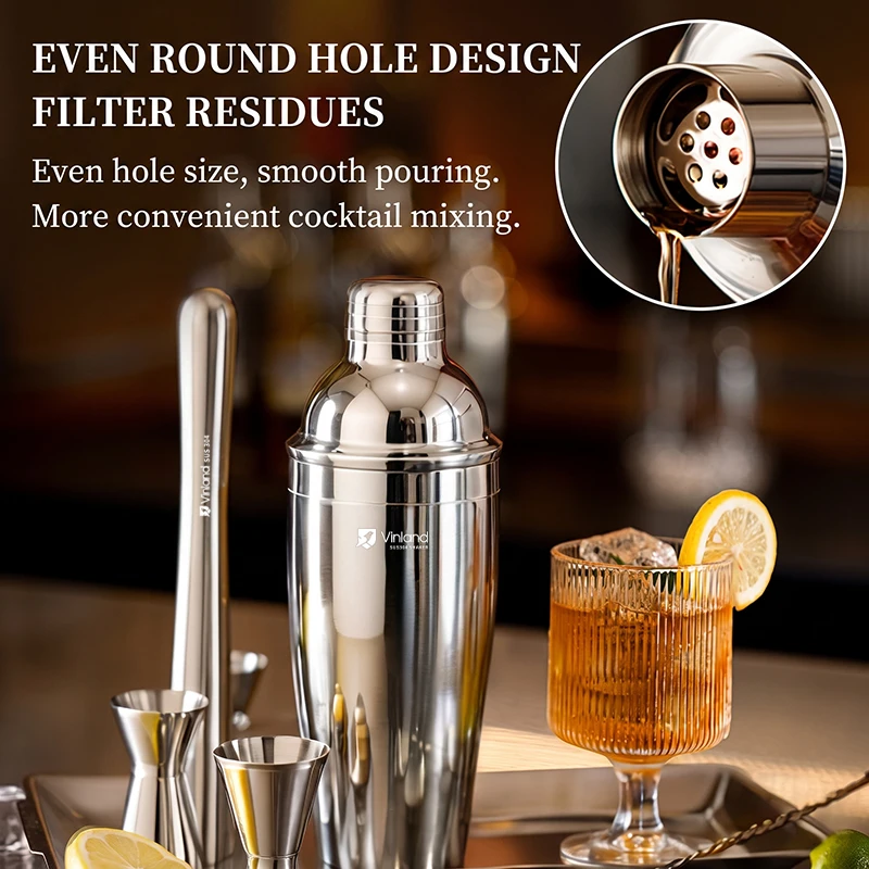 Shake Cup Set, Bartender Set, Beater Lemon Tea Making Tools, Juice Mash Stick, Glass Shaker