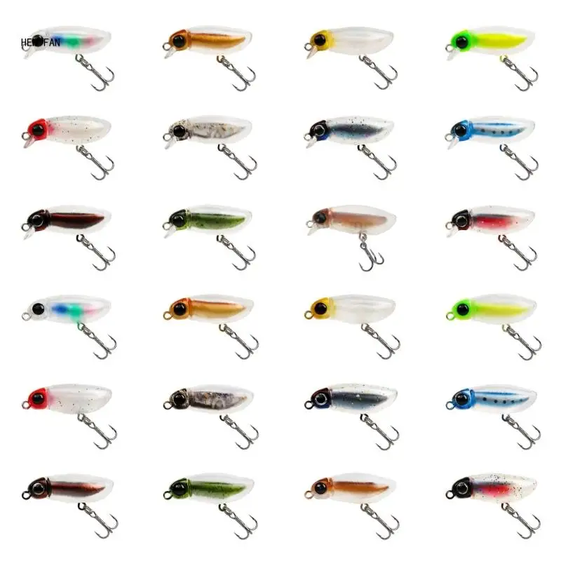 

3.8cm 1.5In Crankbait Bionic Fishing Lures Floating Swimbait Wobbler Hard Baits M89D