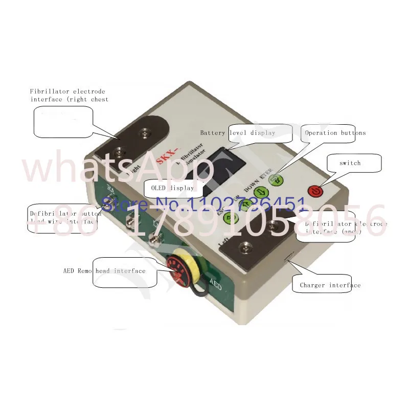 Defibrillator Signal Simulator/AED Simulator/defibrillation Energy Detector SKX-6000D/SKX-6000E