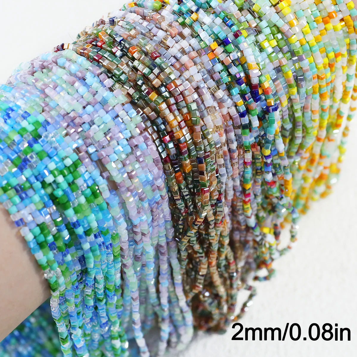 2mm Multicolored Czech Glass C - Glass Seed Beads 2Mm Jewelry Making review and price