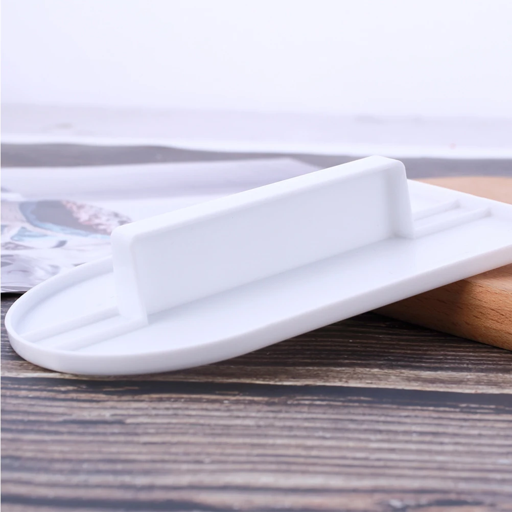 

5Pcs Cake Fondant Smoother Set White Scrapers for Baking Decorating Tools Top Edges Sides Safe Healthy Dishwasher Food Grade