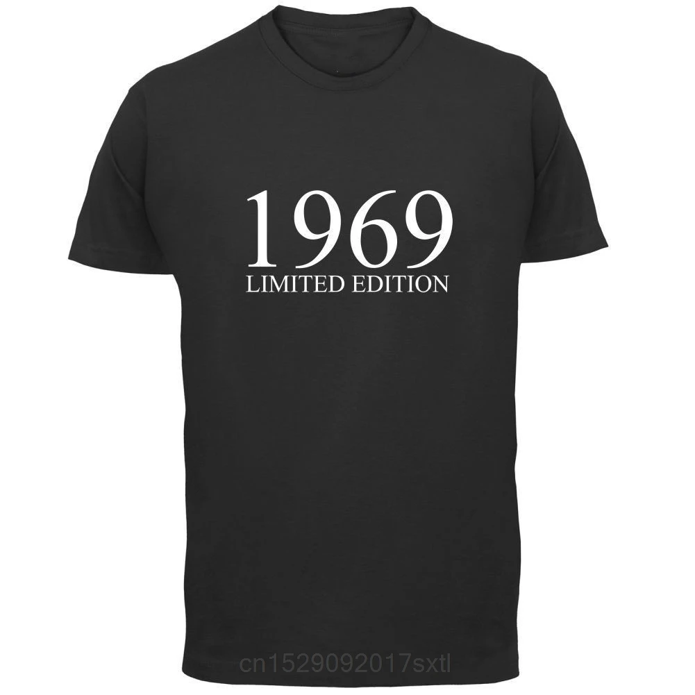 T-Shirt à Manches Courtes pour Homme, Édition Limitée, 13 Couleurs, 47e Anniversaire, Cadeau Imprimé, Offre Spéciale, 1969
