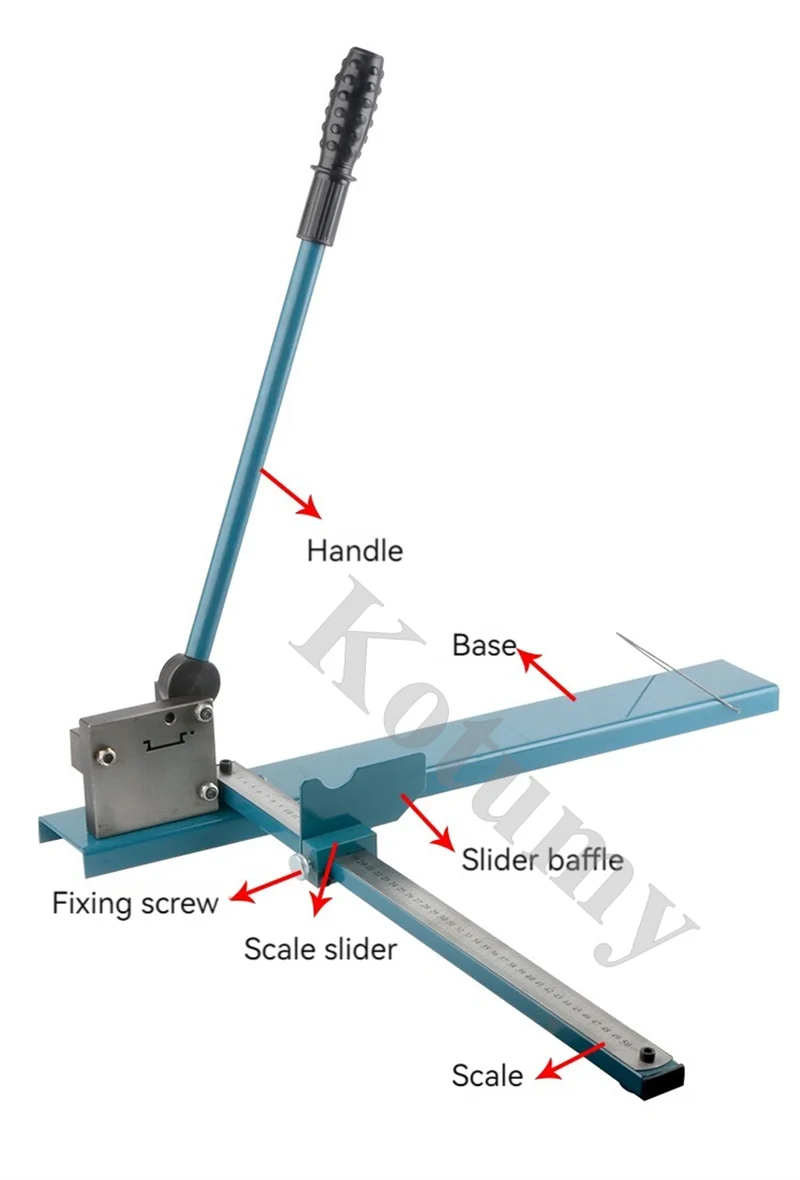 Din Rail Cutter Track Cutting Machine Air Opening Card Track Cutting Machine Quick Guide Cutter DC-35 SC-01