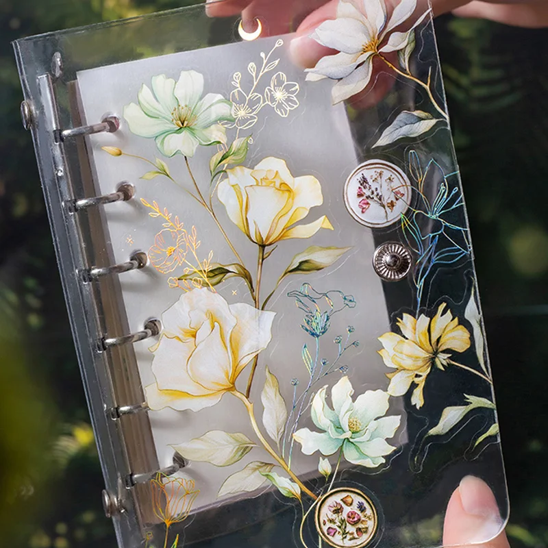 Mr. Paper 2Style 75Pcs/bag Botanical Handmade DIY Sticker Pack Creative Handbook Scrapbook Stickers