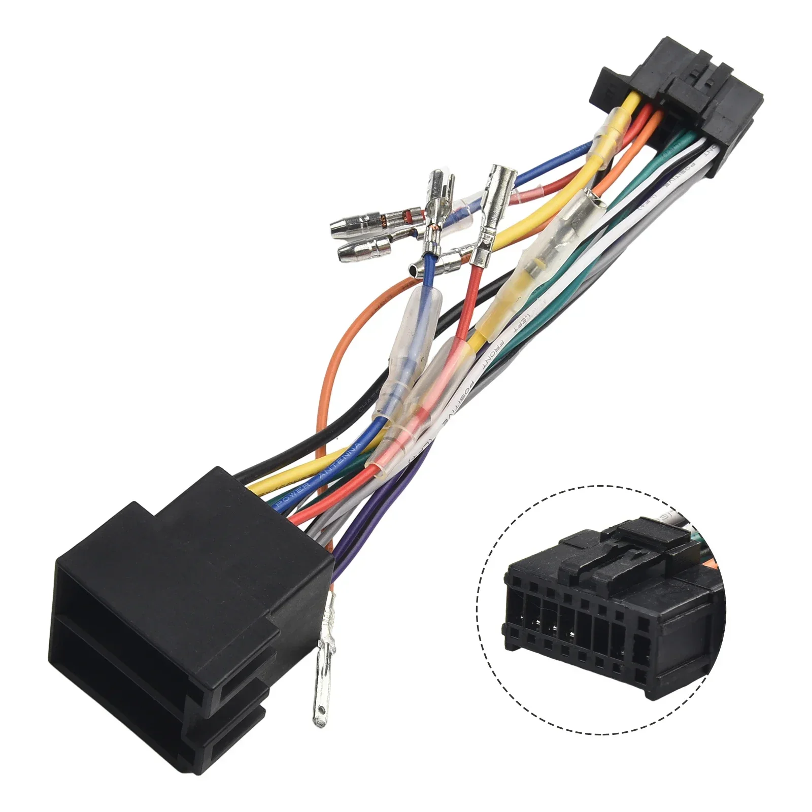 

Car Stereo Radio ISO Wiring Harness Connector Plug Cable For Pioneer 2003-On Car AUX Audio Module Wiring Harness