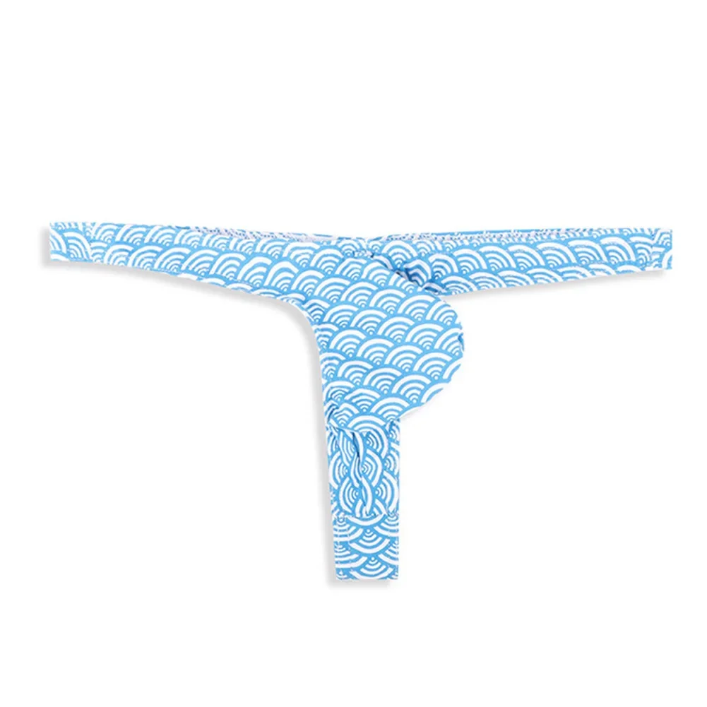 

Breathable Cotton Men's G Strings Underwear Low Waist Thongs with Supportive Pouch Design Ideal for Everyday Comfort