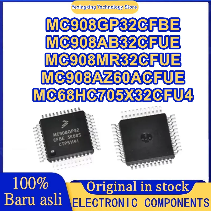 

MC908AB32CFUE MC908GP32CFBE MC908MR32CFUE MC908MR16CFUE MC68HC908AB32CFU MC68HC908AZ60CFU MC68HC908LJ12CFUE MC68HC908MR16CFU