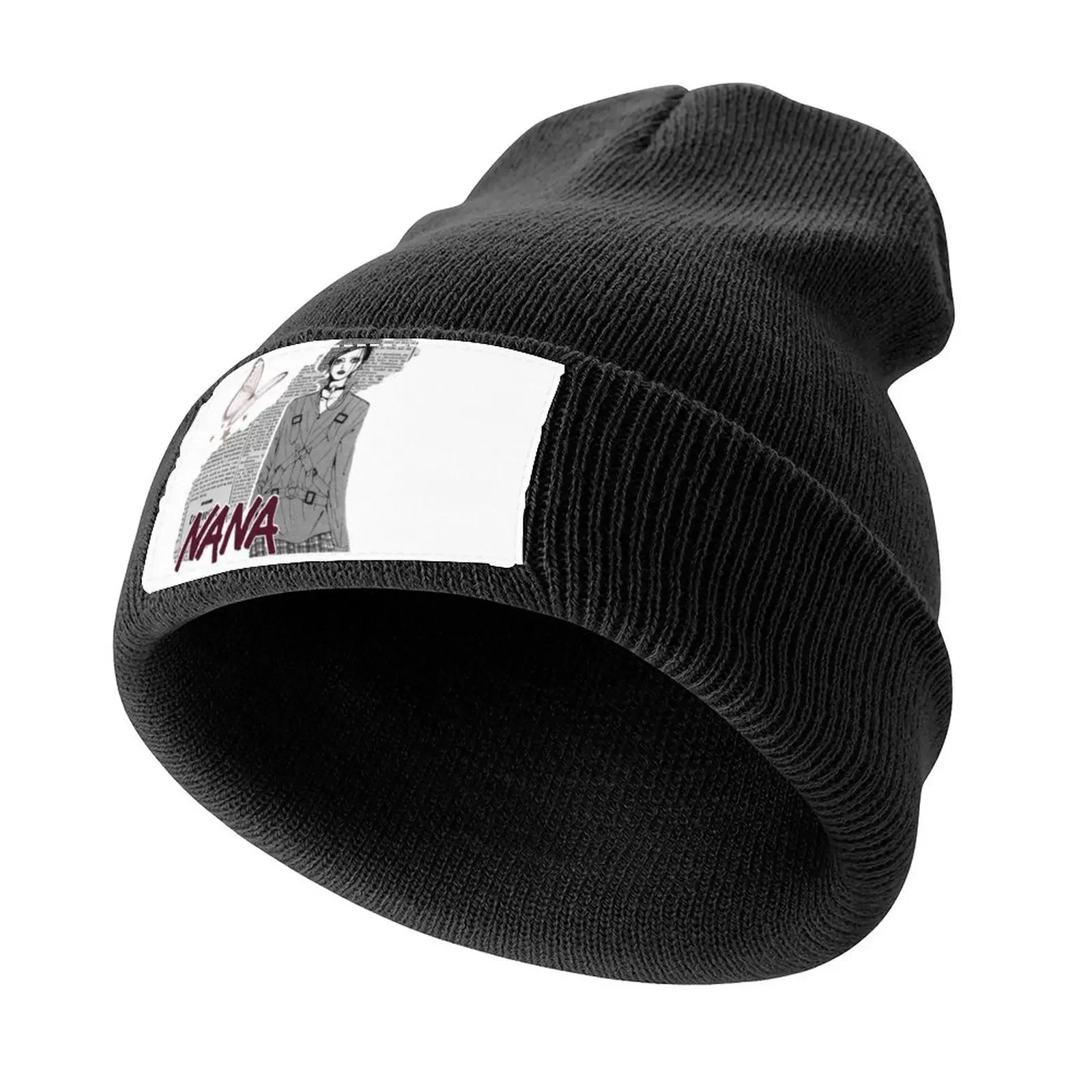 

Nana Osaki Stamp Knitted Cap Military Cap Man Christmas Hat For Girls Men's