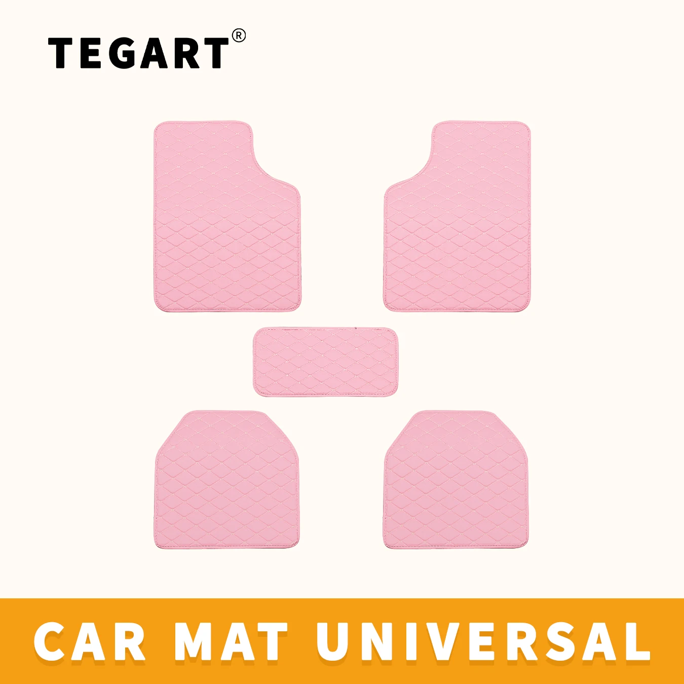 

5 Pcs Universal Waterproof Leather Car Floor Mats Auto Foot Pad Protector Interior Carpet Accessories Automobile