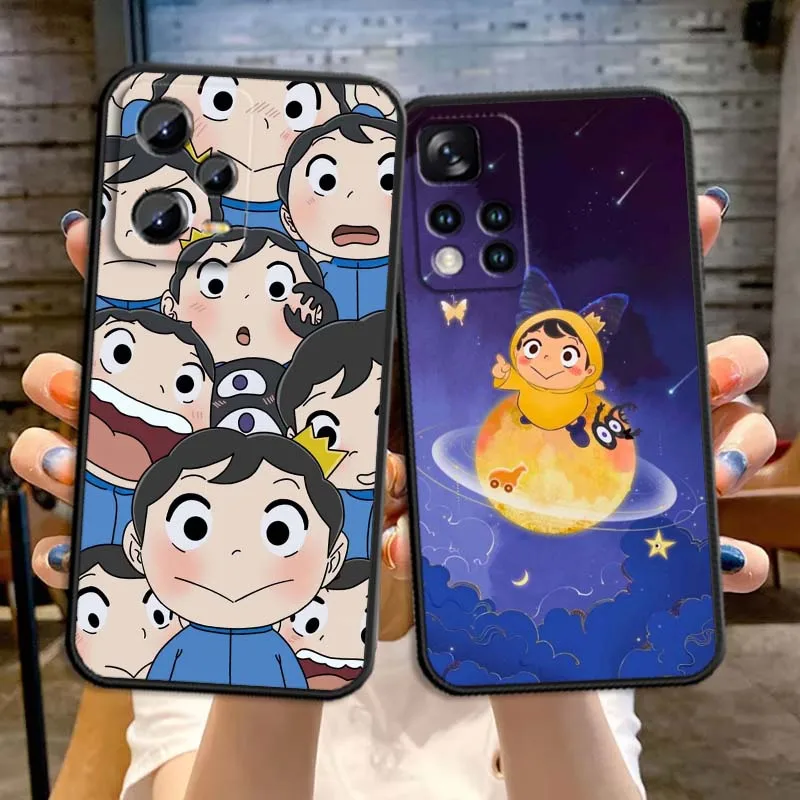 

Cute Ranking of Kings Cartoon Phone Case For Xiaomi Redmi Note 14 13 12 12S 11E 11 11S 11T Pro Plus 4G 5G Black Soft TPU Cover