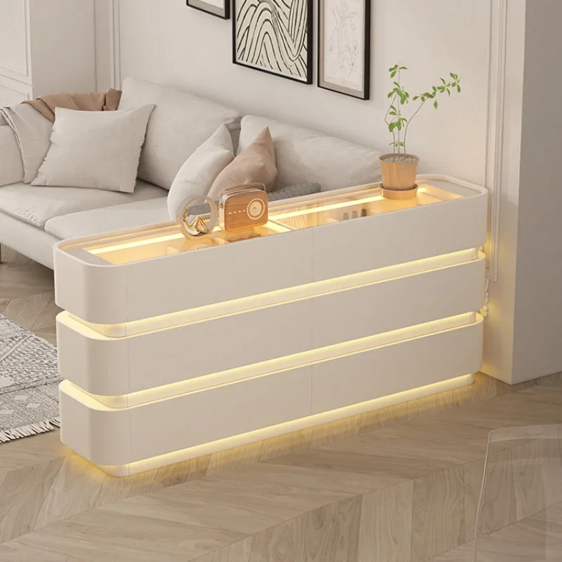 

Morden Display Living Room Cabinets Organizer Storage White Showcase Entrance Cabinet Closet Stand Armario De Ropa Furniture