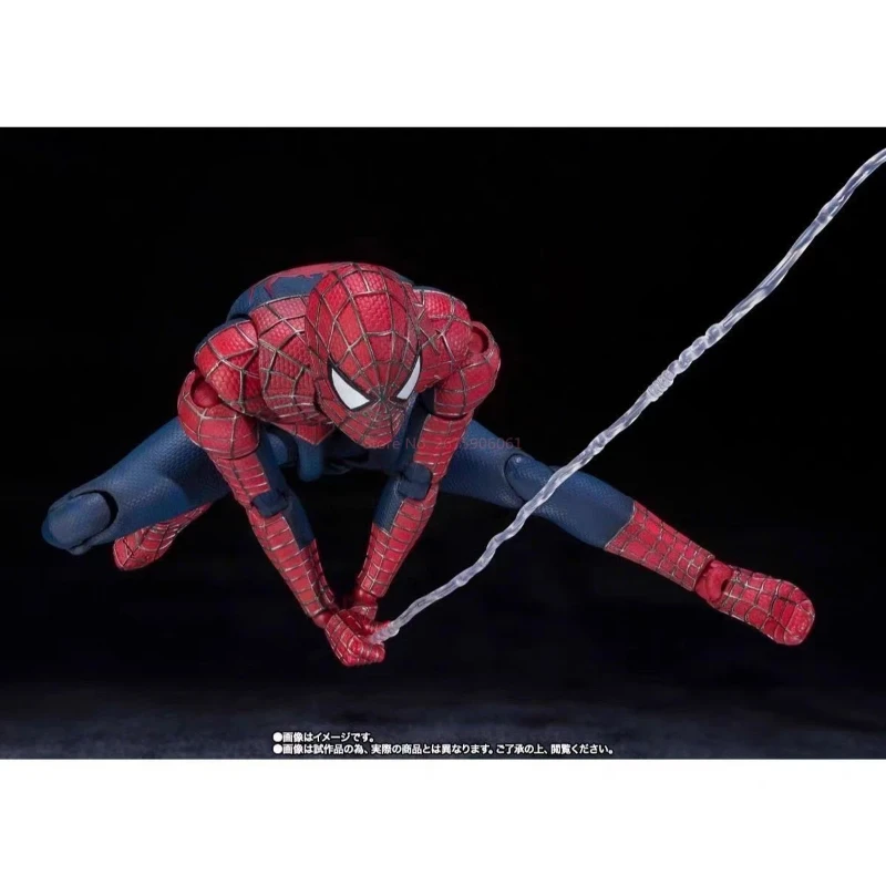 hot sale S.H.Figuarts Tobey Maguire Spider-Man Amine Action Figure Articulated Joints Extra Heads No Way Home Collectible Toys - view 5