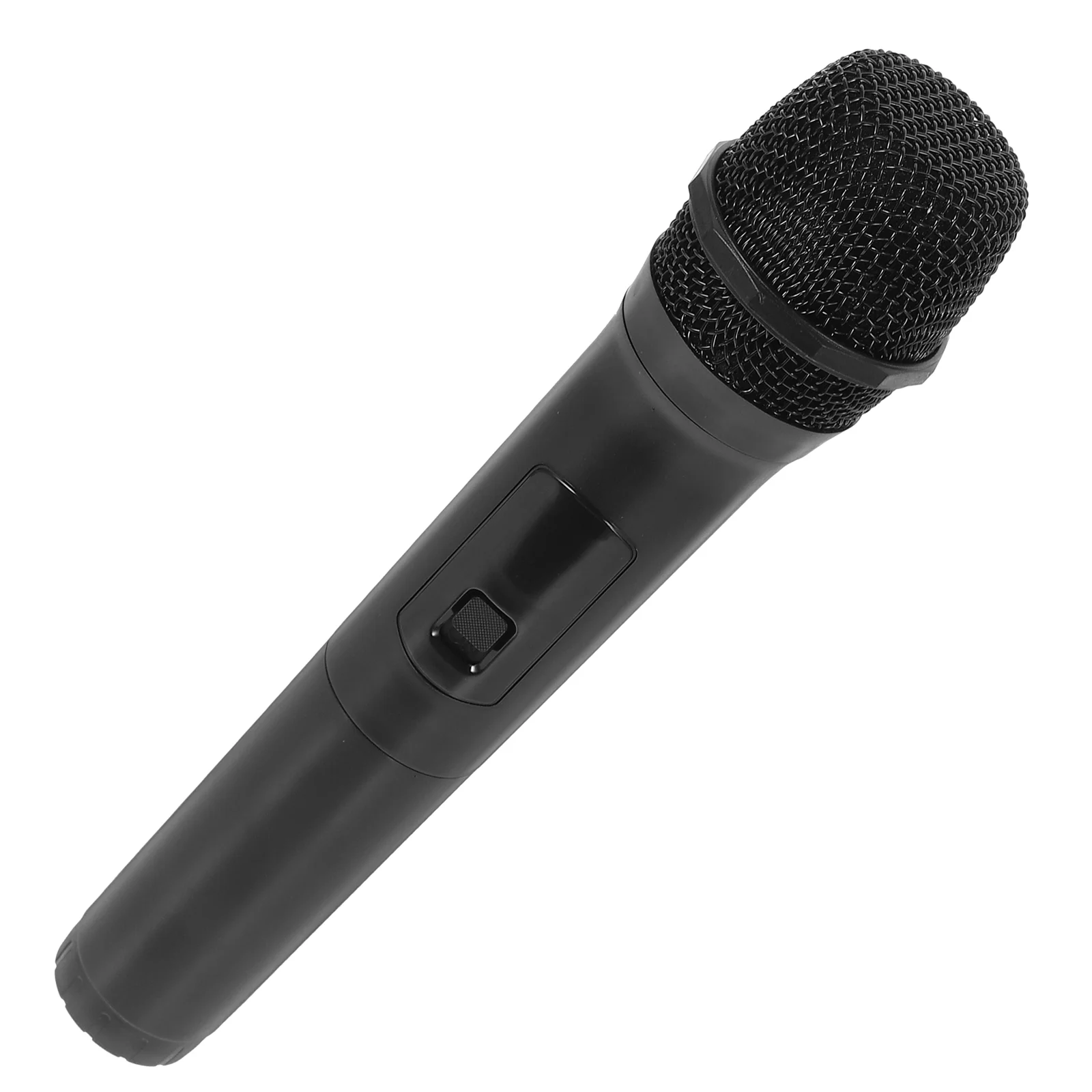 

Simulation Microphone Pretend Play Modeling Prop Cosplay Plaything Party Black Props Child