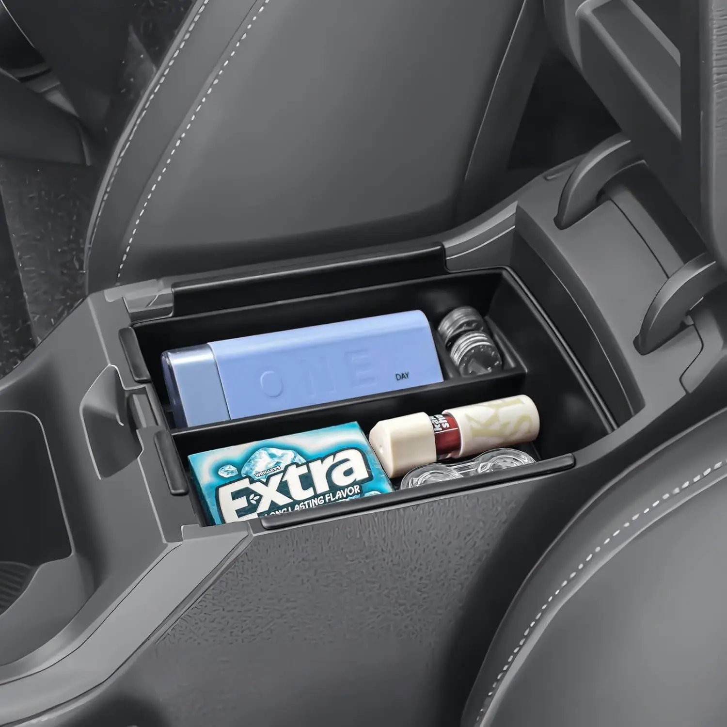 

RUNROAD Center Console Organizer Tray for 2025 Kia K4 Accessories Center Console Armrest Storage Dividers Middle Console Tray