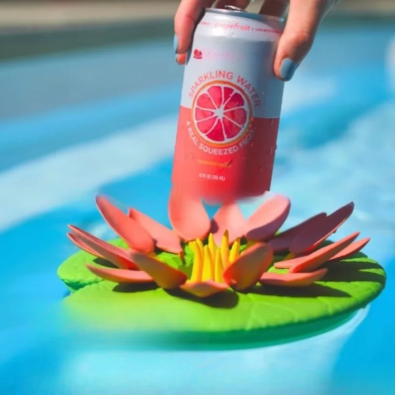 

Wine Holder Pool Wine Glass Soda Can Rack