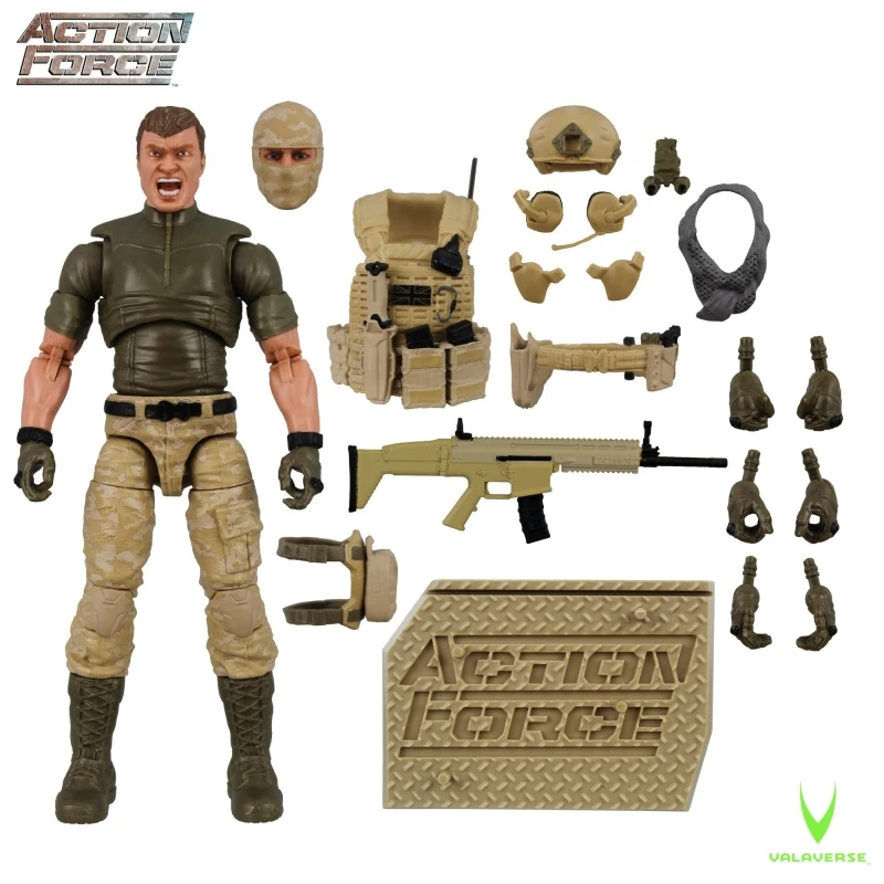 

New In Stock Valaverse 1/12 Action Force 4.0 Wave Modern Military Style Joint Movable Doll Gift