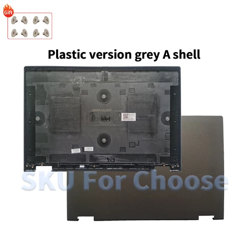 Imagen 2 del producto Accesorio para ordenador portátil gris/azul para Ideapad Flex 5-14IIL05 5 14ARE05 14ITL05 14ALC05 funda carcasa de repuesto de cubierta trasera LCD