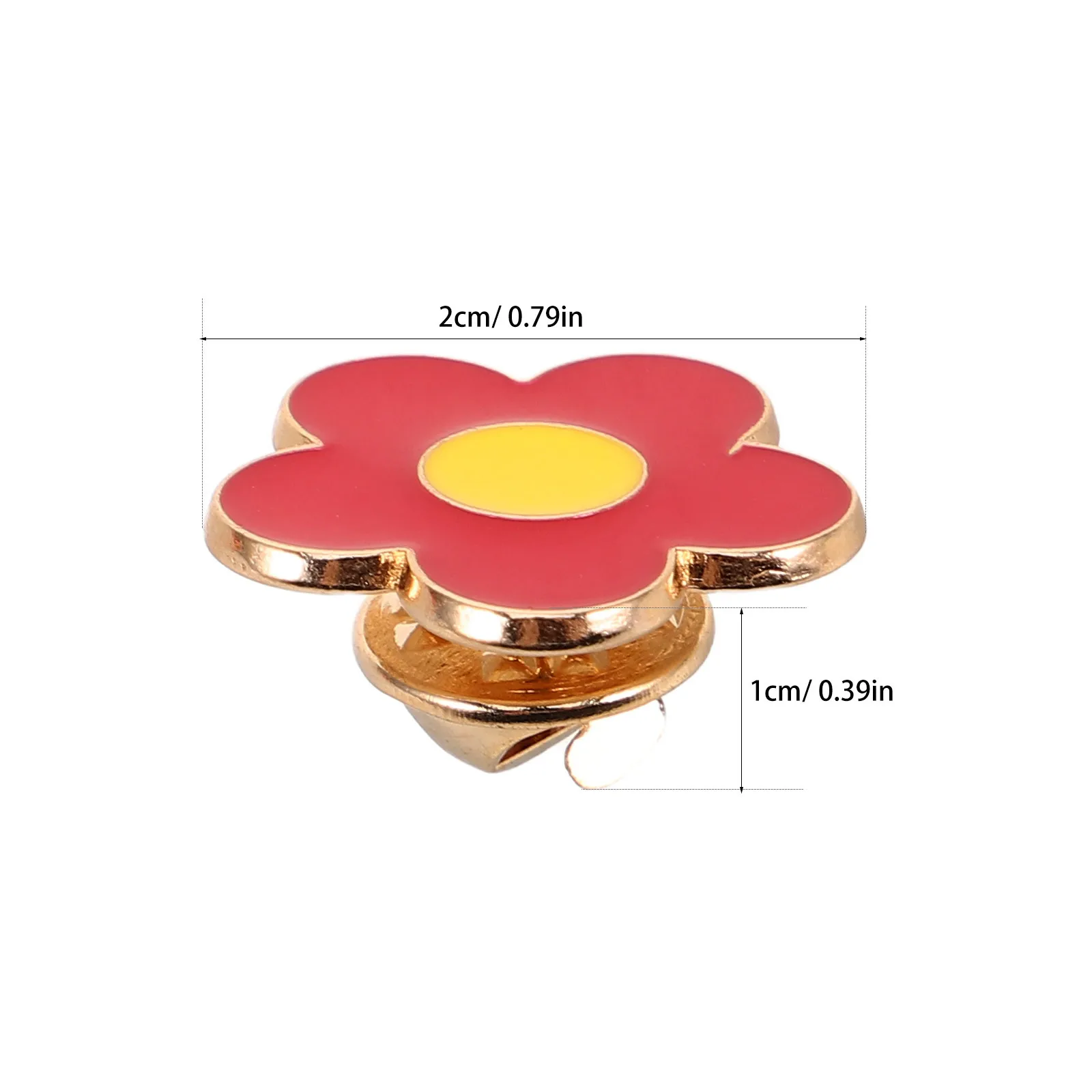 10 pçs flor vermelha lapela broche pino para mulheres vestido terno saco chapéu acessório floral pino crachá flor broches para mulher