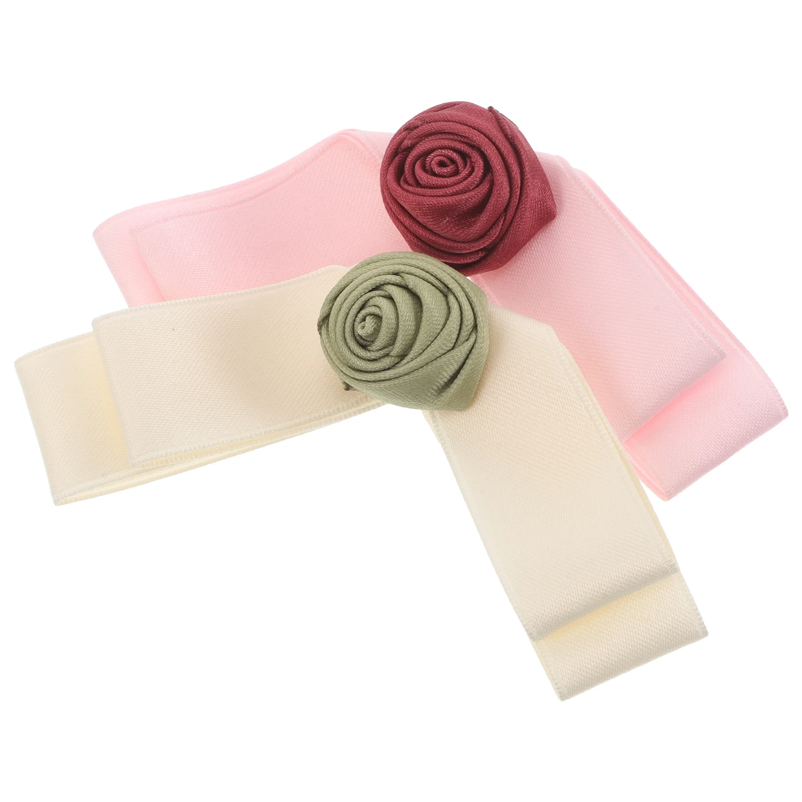 

2pcs Pink Green Rose Flower Hair Clips Accessories Side Claw Barrette Bridal Headpiece Elegant Daily Outfits Hairstyle