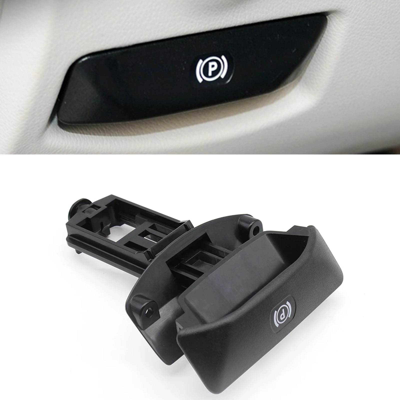 

For Mercedes Benz C E GLK CLS Class W204 C204 X204 W212 W207 W218 2044270020 Parking Brake Release Handle Lever With Base Cover