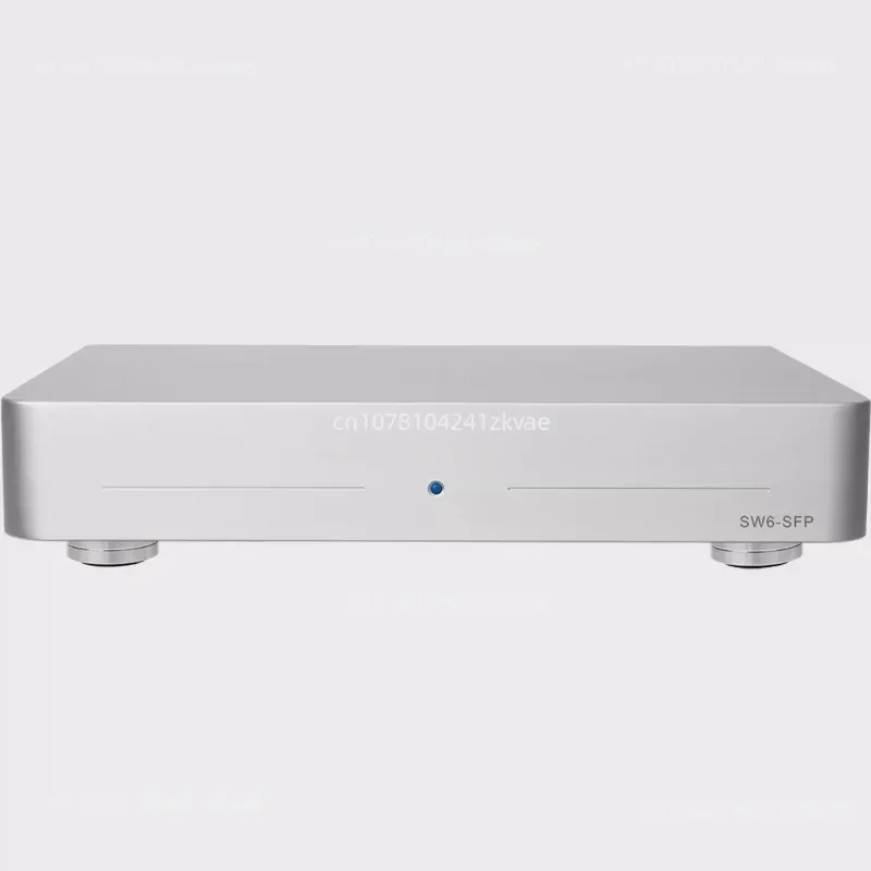 Fully Linear DC ขับเคลื่อน OCXO อุณหภูมิคงที่คริสตัล Oscillator SW6-SFP Audio HIFI Switch