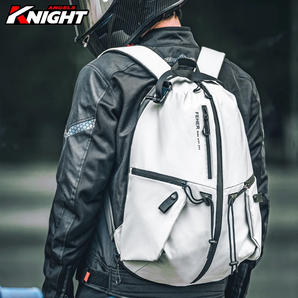 

FEHER Motorcycle Riding Backpack Waterproof Helmet Bag Large-capacity Motorcycle Equipment Storage Bag