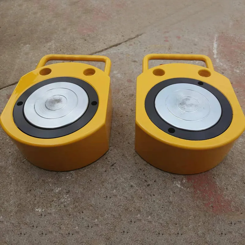 

Ultra-low and thin hydraulic single-acting jack, bridge bearing replacement mechanical leveling hydraulic jack