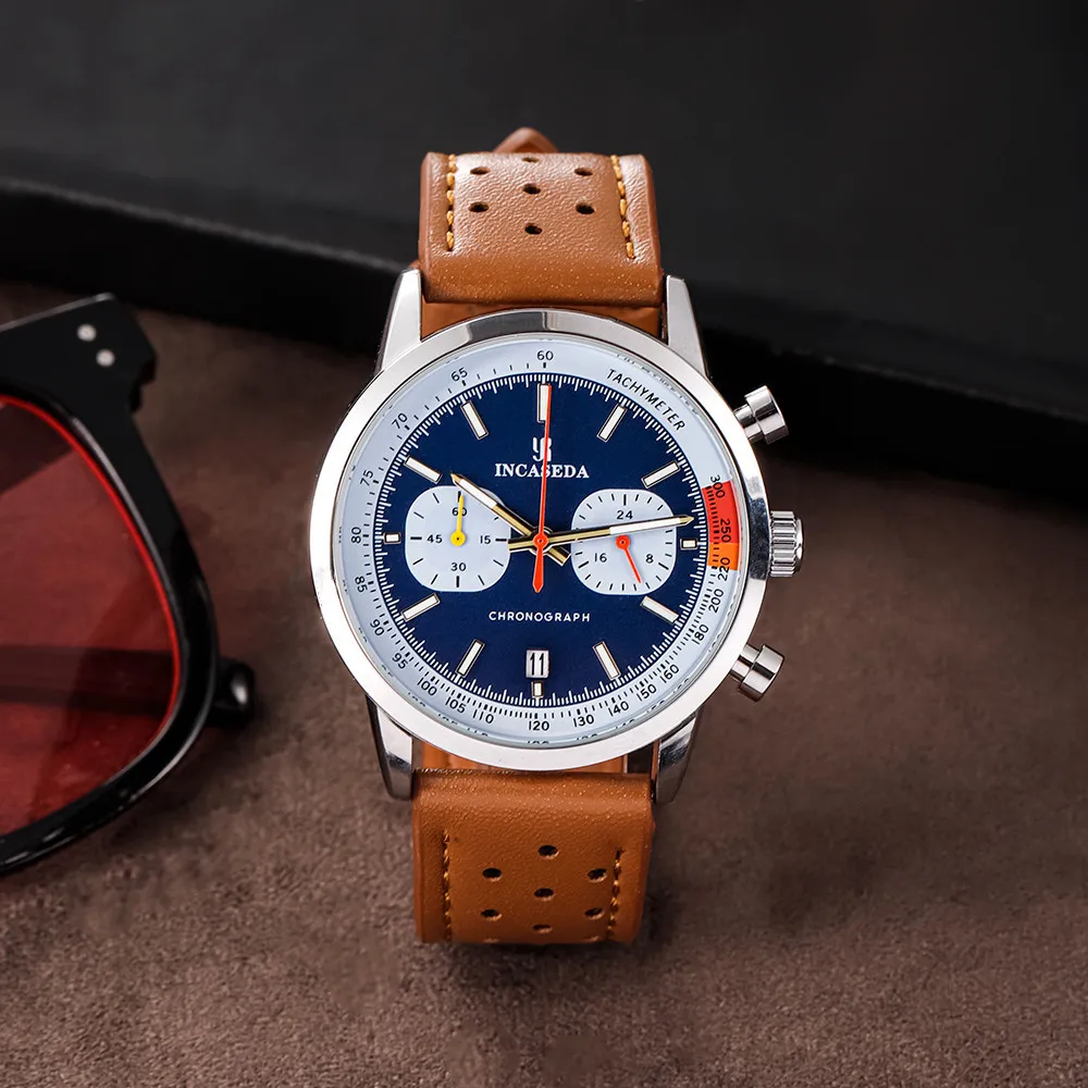 

Multifunctional Quartz Watch Men Hot Selling Creative Design Simple Niche Design Unique Moon Phases Personality Men AAA Clock