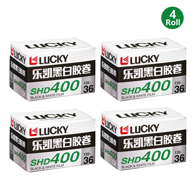 135 Black And White Film 36 Sheets With 1-10 ROLL CHINA LUCKY SHD