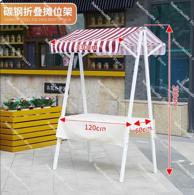 

Mobile Foldable Night Market Stall Stand Outdoor Shed Display Stand