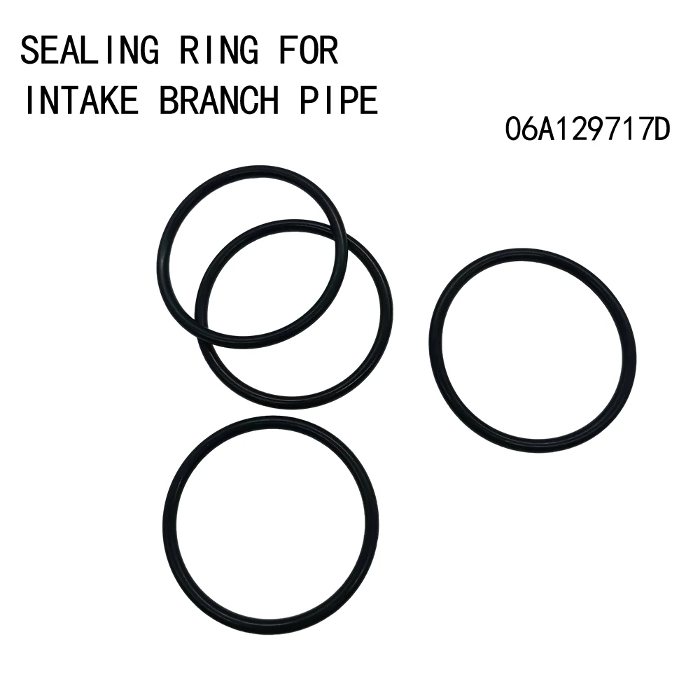 4Pcs Sealing ring for intake branch pipe 06A129717D For Skoda Octavia VW Polo Jetta Touran Sagitar Magotan beetle