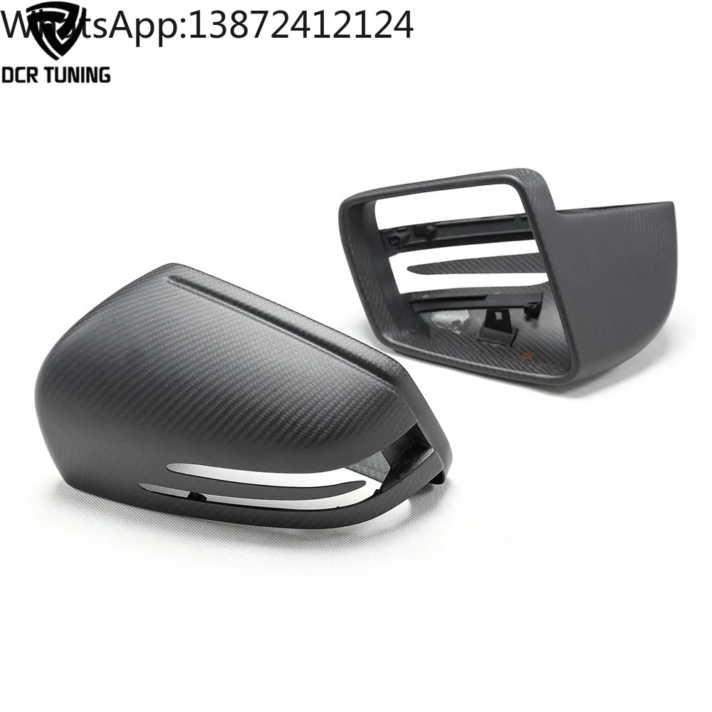 

Matte Finish Dry Carbon Fiber Side Mirror Cover for Mercedes-Benz G Class W463 GLE W166 X166 GLS 2012+