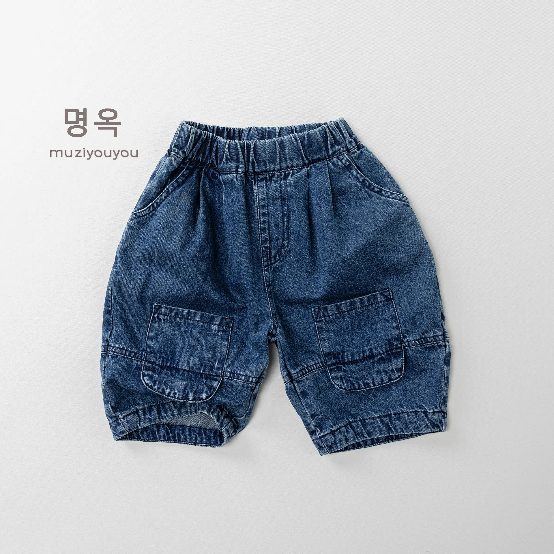 Children Loose Capri Pants 5