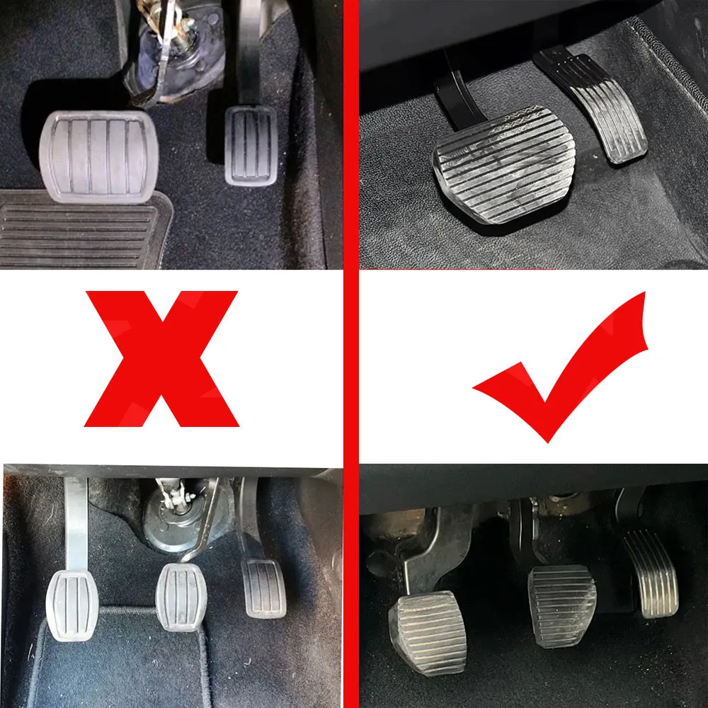 For Peugeot 2008 207 208 308 301 FOR Citroen C4L C4 C3-XR DS 3 4 6 FOR DS3 DS4 DS6 Car Gas Foot Rest Modified Pedal Pad Plate