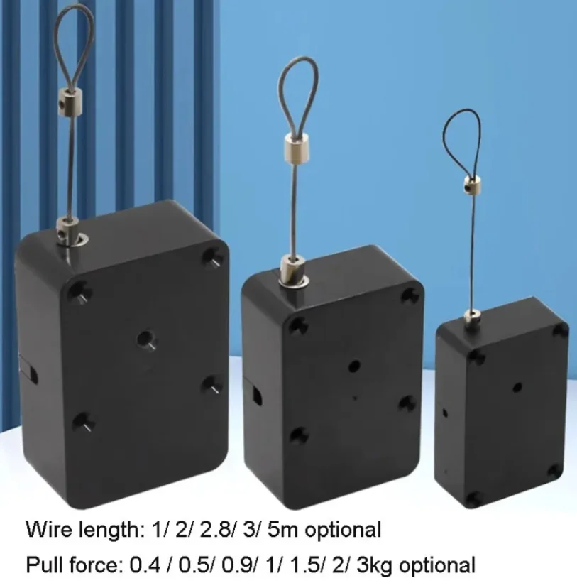 1-5 meters Automatic retractable retractor Stoppable self-locking bit reel for tool suspension lifting take-up ropes Reel box