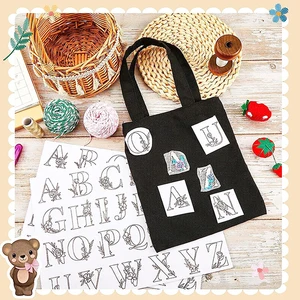 ملصق تطريز نباتي مثقب ، فستان قبعة DIY وإكسسوارات السراويل ، تسمية القماش ، نمط الزهرة ، مثبت قابل للذوبان في الماء ، 2 قطعة أفضل 6 تصميمات مبيعات للتطريز - رقم 6