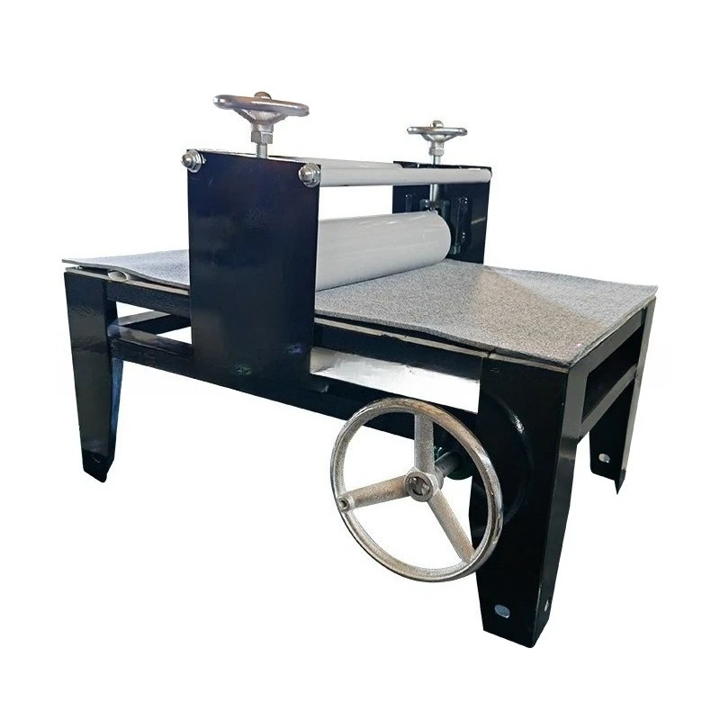 trade pottery clay plate machine, printmaking machine mud press, manual pottery hand-cranked clay plate porcelain plate machine