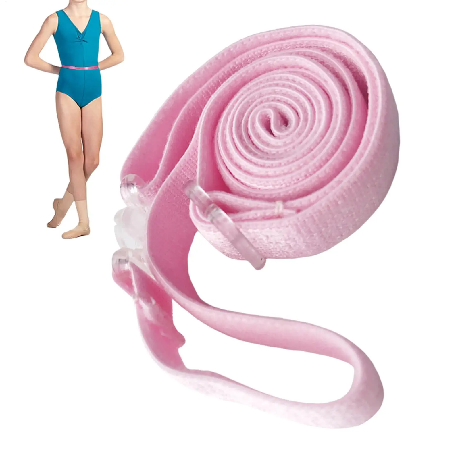 Ballet Dance Solid Color Belt Grading Belt Adjustable Art Exam Competition Breathable Belt Elastic Suitable For Exams