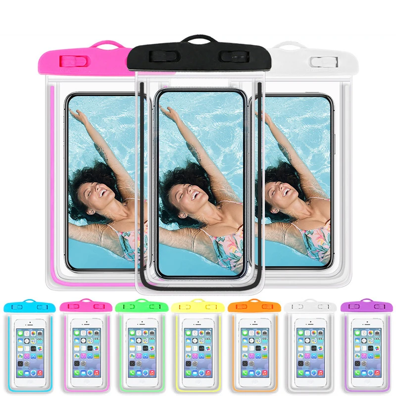 

Waterproof Phone Pouch,Drift Diving Swimming Bag,Water Sports Beach Pool Skiing Underwater Dry Bag Case Cover For Phone