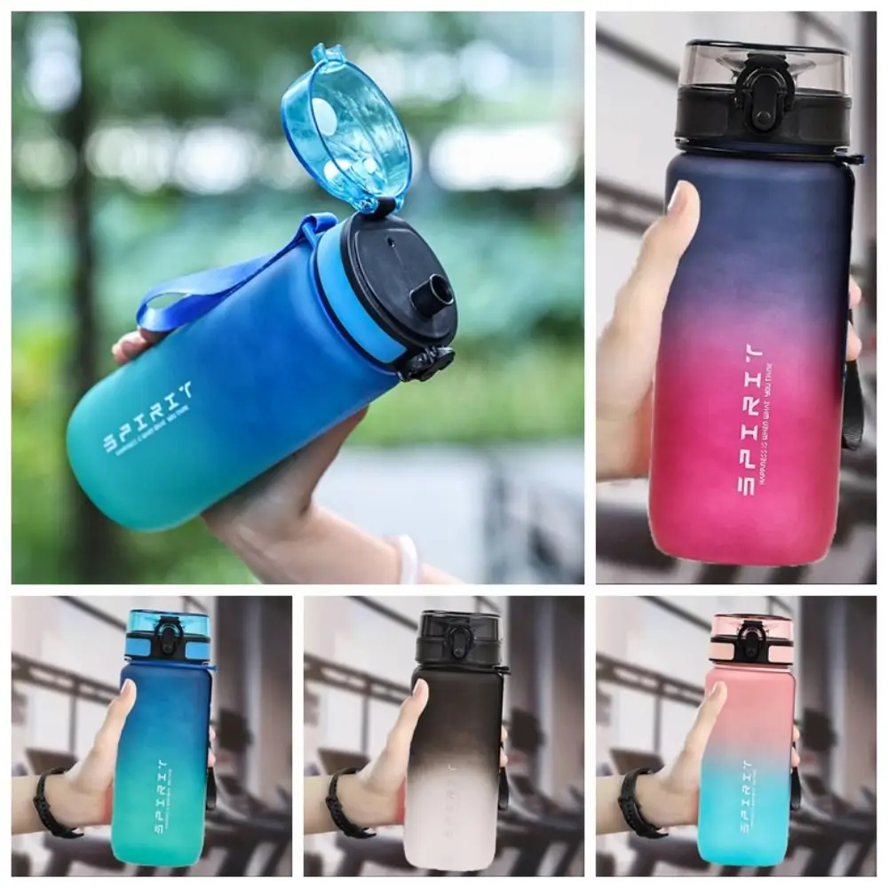 Plastic Sports Water Bottles Drinkware LeakProof Large Capacity Water Cup Portable 780ml Fitness Drinking Bottle